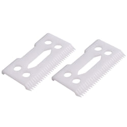 2Pcs 28 Teeth Zirconia Ceramic Clipper Blade for Wahl Senior Clipper