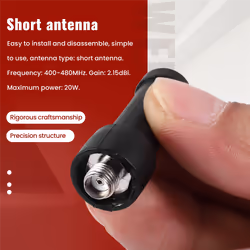 2 pcs Antenna For Kenwood Talkie For Baofeng UV5R 888S Radio J6166AF