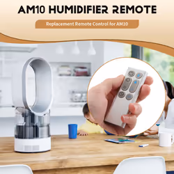 Replacement Remote Control for Dyson AM10 Humidifier Fan Silver