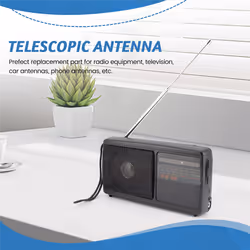 62cm Long 4 Sections Radio Control AM FM Radio TV Telescopic Antenna
