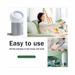 Replacement Remote Control Suitable for Dyson AM09 HP00 HP01 Silver