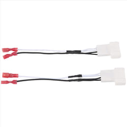 2Pcs Car Front Speaker Wire Harness Cable Adapter for Toyota Tacoma
