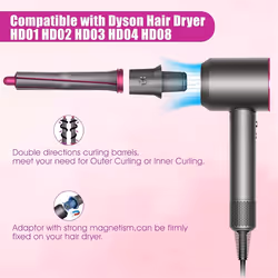 Hair Curling Barrel Volumizing Brush for Dyson Airwrap Hair Dryer