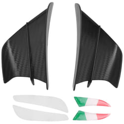 Spoiler Wind Flow Fixing Wing for S1000RR V4 ZX-10R R1,Matte Black