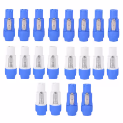 20PCS NAC3FCA NAC3FCB Speakon Plug 3 Pin Male Powercon Connector