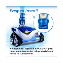 For Zodiac MX6 MX8 Pool Cleaner Swimming Suction Adapter Hose