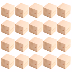 20Pcs Wooden Name Card Holder Wooden Table Number Stands Solid Wood