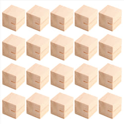 20Pcs Wooden Name Card Holder Wooden Table Number Stands Solid Wood
