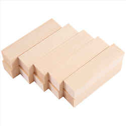 4 x 1 x 1 Inches Basswood Project DIY Set for Beginners - 10 Pack