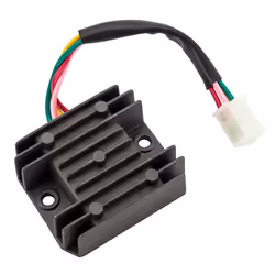 4 Wire Full Black Motorcycle Regulator Rectifier 12V DC Bike Quad