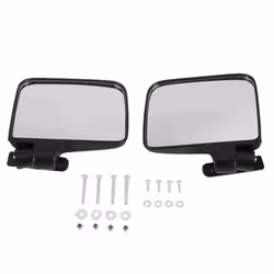 Golf Cart Mirrors - Universal Folding Side View Mirror For Golf Carts
