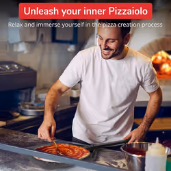 Pizza Oven & Stone Brush with Scraper 21In