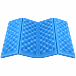 Personalized Folding Foam Waterproof Seat Pad Chair Cushion (Blue)