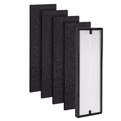 1 HEPA Replace Filters + 4 Activated Carbon Filters,for Eureka NEA120