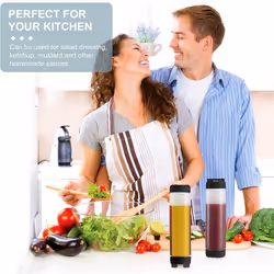 6 Pcs 16 Oz Condiment Squeeze Bottles Inverted Plastic Squeeze Bottle