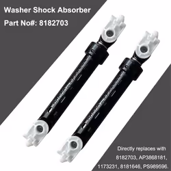 4PCS Washer Shock Absorbers Replacement for Whirlpool Replaces