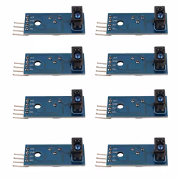 8Pcs TCRT5000 Infrared Reflective Sensor IR Photoelectric Switch