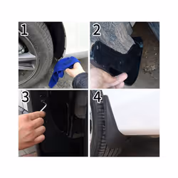 4Pcs Car Mud Flaps for Kia Picanto 2011-2018 Mudguards Fender Splash