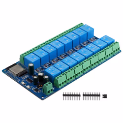 16 Channel Relay Module DC5-12V Power Supply ESP32 Development Board