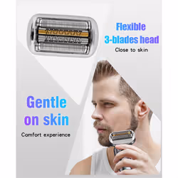 92S Replacement Shaver Head For Braun 9 Series Foil Shaver with Brush