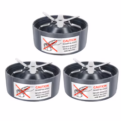 3 Pieces Replacement Blade for Nutribullet 600W/ 900W Models Parts