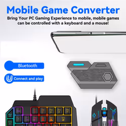 Keyboard Mouse Converter for IOS Android Game Adapter,Mix SE