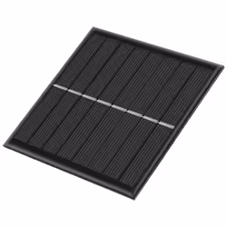 1W 4V Solar Cell Charger With Base For 2xAA Batteries Charging