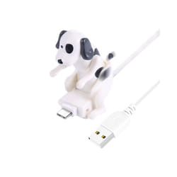 For Type-C Fast Charger Cable Humping Dog 1.2M Charging Cable White
