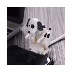 For Type-C Fast Charger Cable Humping Dog 1.2M Charging Cable White