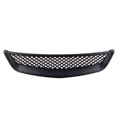 Glossy Black Front Engine Hood Grille for Honda Civic JDM R 2001-2003