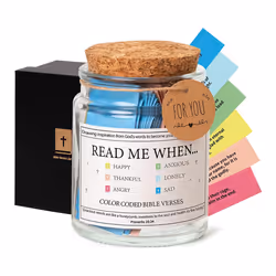 Bible Verses in a Jar,Read Me When Bible Verses Jar A