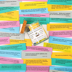 Bible Verses in a Jar,Read Me When Bible Verses Jar A