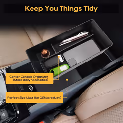 Center Console Organizer Armrest Storage Box Tray for Toyota Camry