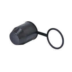 Black Tow Bar Ball Push-in Type Cover Cap Car Hitch Towball Trailer