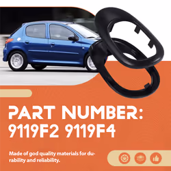 Inside Handles Frame Cover Trim for Peugeot 206 207 Citroen C2