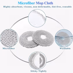 For Xiaomi X20+/X20Plus Robot Vacuum Cleaner Filter Mop Pad Dust Bags