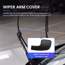 Right Hand Drive Windshield Wiper Arm Hatch Cover For-BMW E90 E91 E92