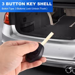 Remote Key Shell 3 Button 315MHz for BMW E81 E46 E39 E63 E38 E83 E53 E36
