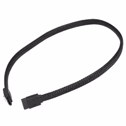 50CM SATA 3.0 III SATA3 7pin Data Cable 6Gb/s SSD Cables(Black)