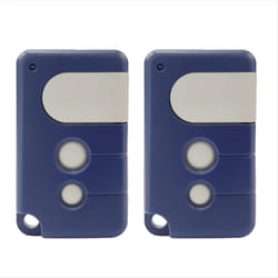 2pcs Garage Door Remote 433.92mhz 3-button Garage Door Opener Control