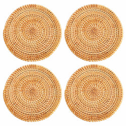 4 Pcs Rattan Trivets for Hot Hot Pads,Durable Pot Holder