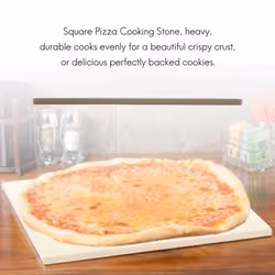 Pizza Stone for Cooking Baking Grilling Tools for Baking 305x305x10Mm