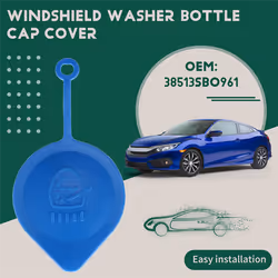 Car Blue Windshield Wiper Washer Fluid Reservoir Tank for Civic CR-V
