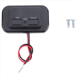 USB+PD Car Charger Socket 12V/24V USB Charging Splitter Power-Adapter