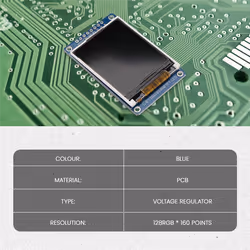 1.8 Inch LCD Display Module Full Color 128x160 Display Module