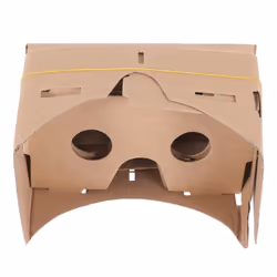 6" DIY 3D VR Virtual Reality Glasses Hardboard For Google Cardboard