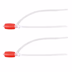 2Pcs Universal Fuel Transfer Siphon Pump - Large Squeezing Syphon