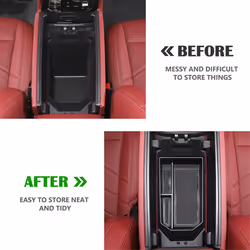 Center Console Armrest Box Tray Storage Box for BMW 5 Series G60 2024
