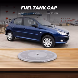 Stainless Steel Fuel Tank Cap for Peugeot 206 207 CITROEN C2