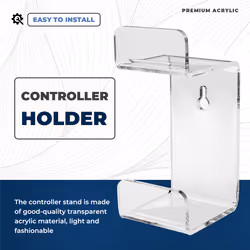 Universal Game Controller Holder Wall Mounted Headset Stand for PS4
